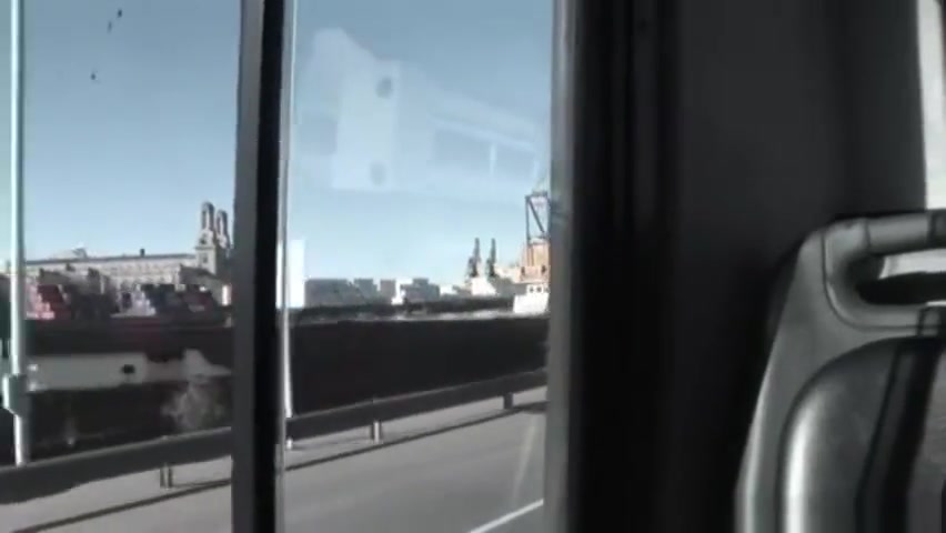 Shemale fucked on public transport