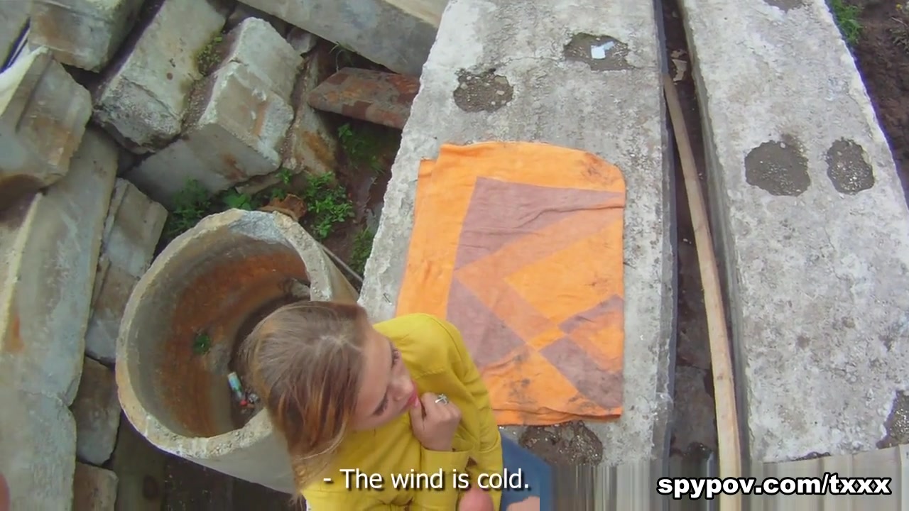 Emma & Anonymous in Fucked On A Construction Site - SpyPOV