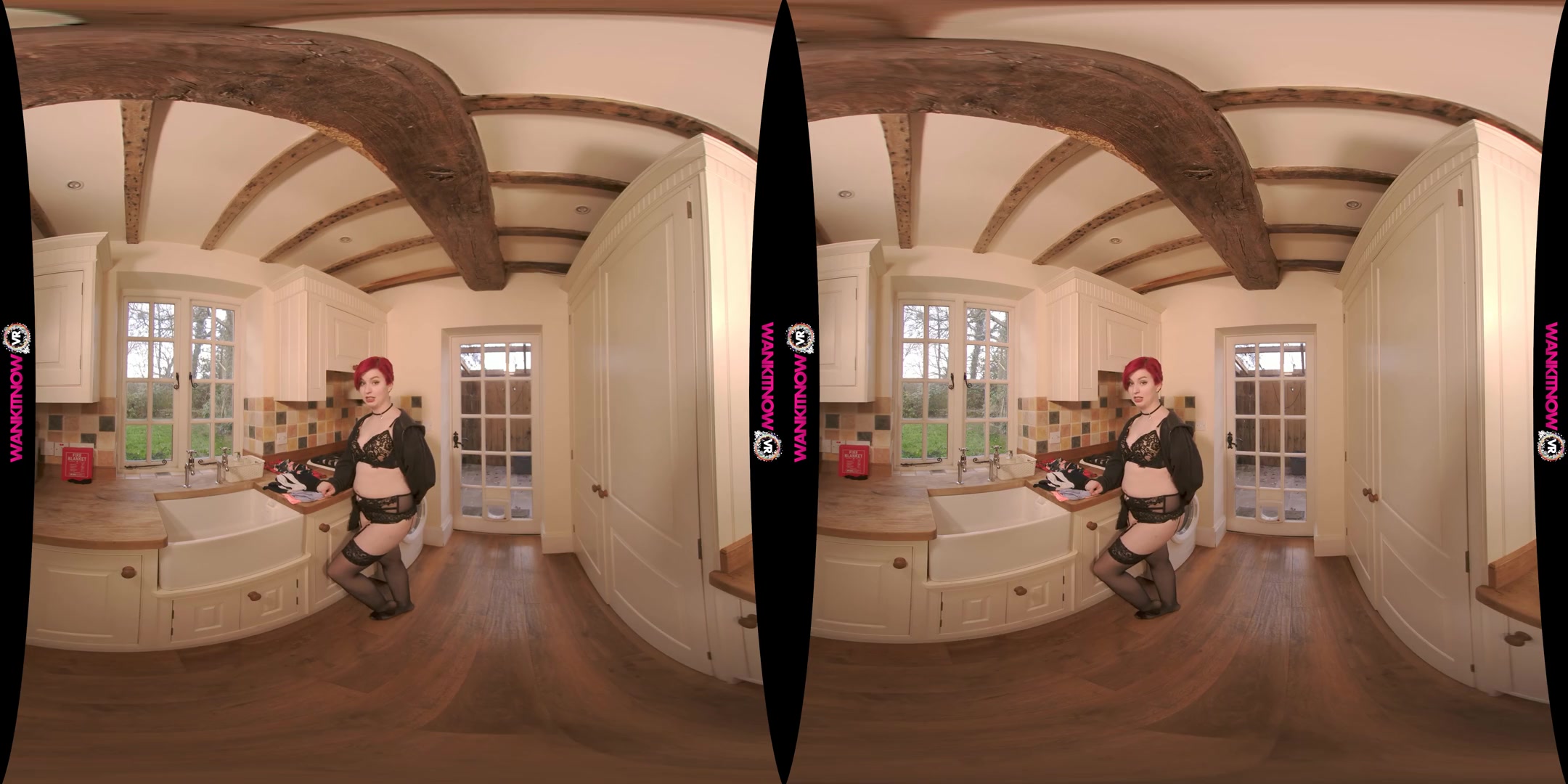 Rock Hard Housemate - Lingerie JOI Fingering - SexLikeReal