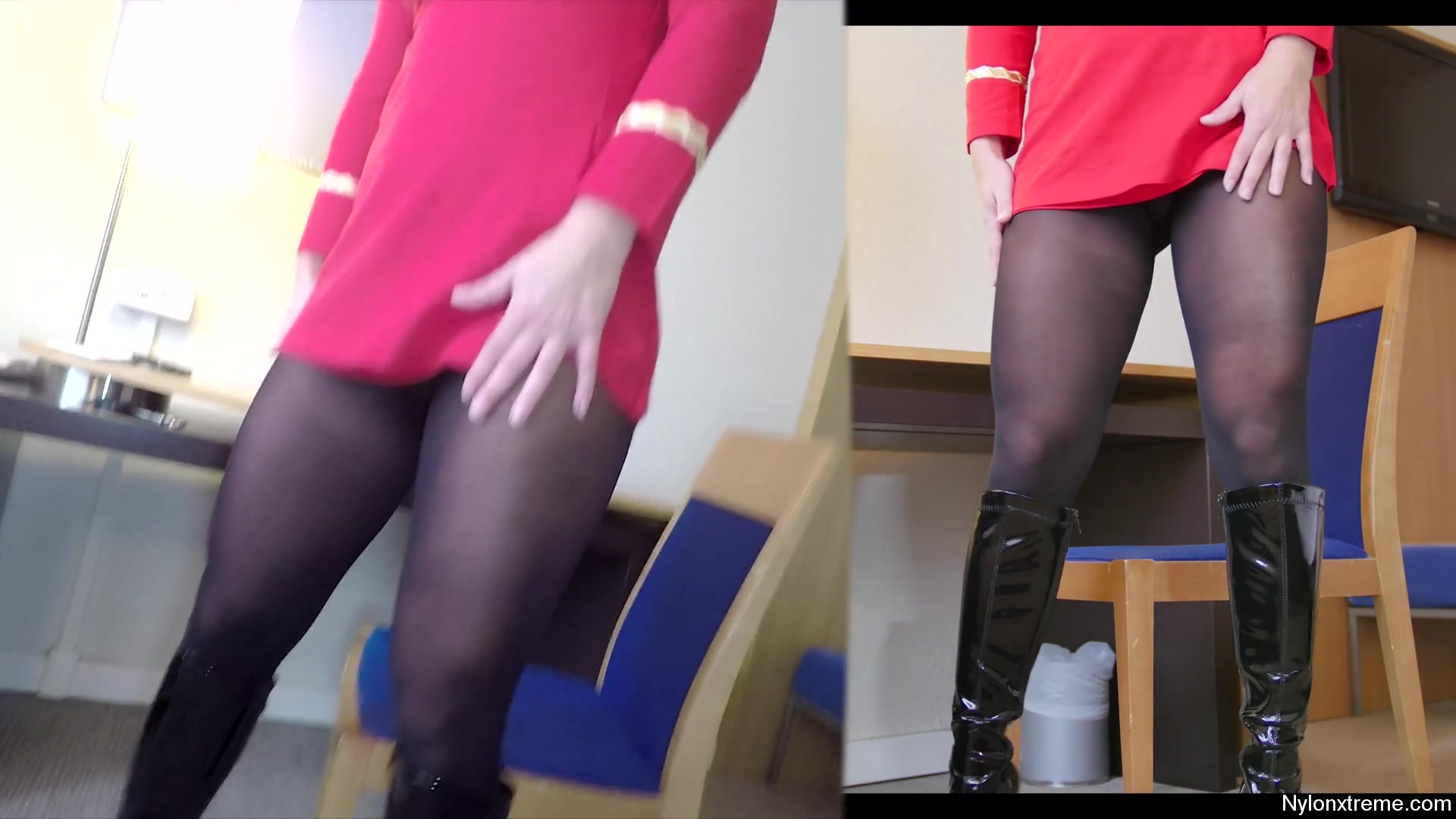 118 Outtakes Of Caroline De Jaie - Sex Movies Featuring Sexy Tights