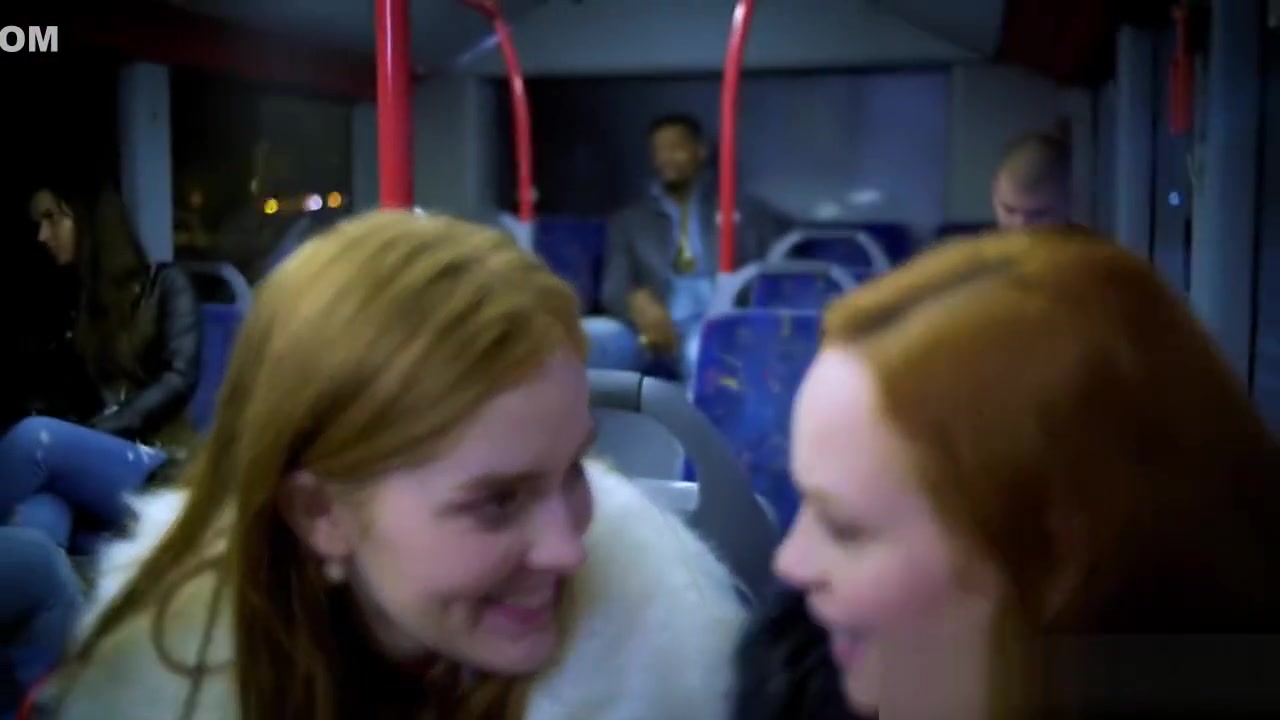BLACKEDRAW Two Beauties Fuck Giant BBC On Bus!