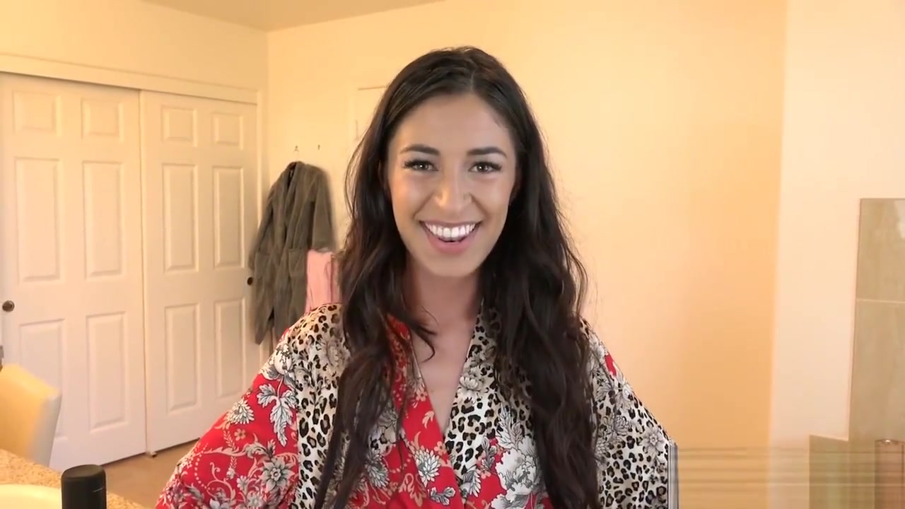 My tiny stepsister teen 18+ is obsessed with my big dick