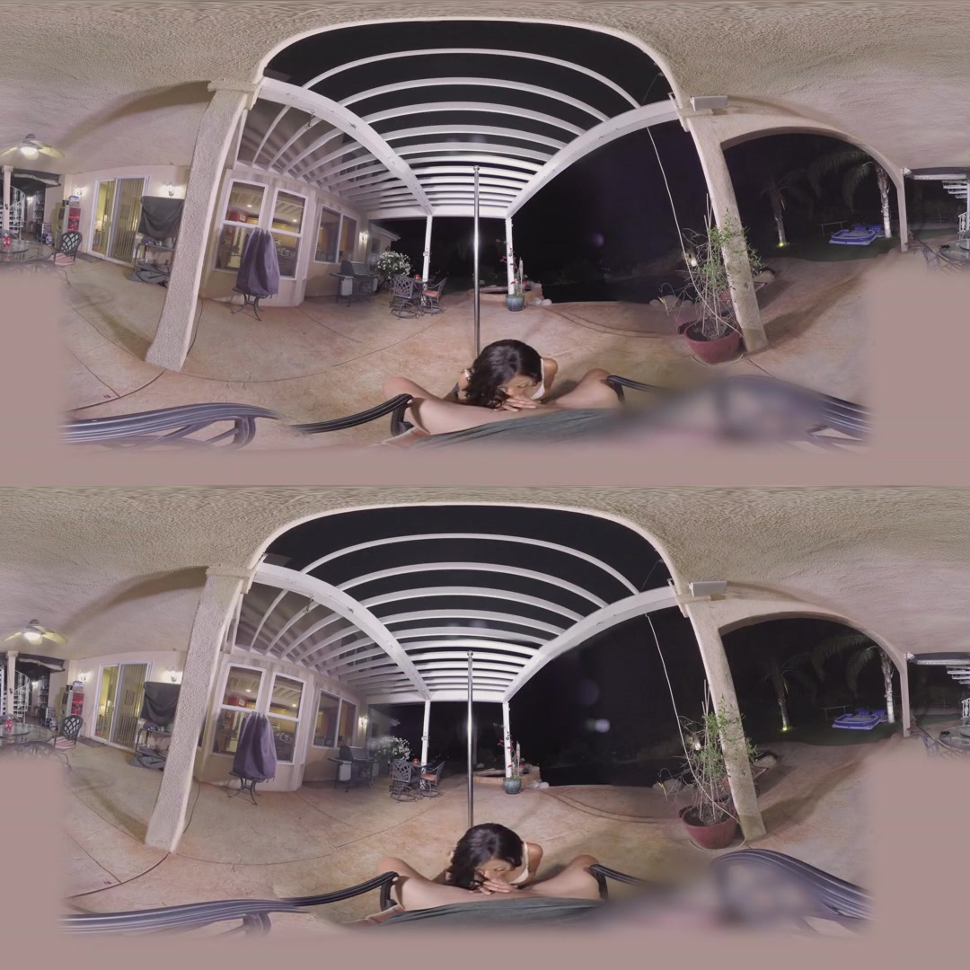 Anya Ivy in Pool Side Pole Dancing - VRHush
