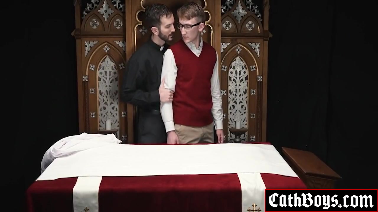 Tucker Barrett, Colton Fox And Gay Porn In Explosive And Sinful Anal Fucking Between Priest And Altar Boy 8 Min