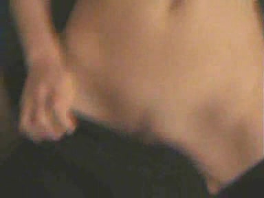 Chick in black stockings stimulates herself before a good fuck