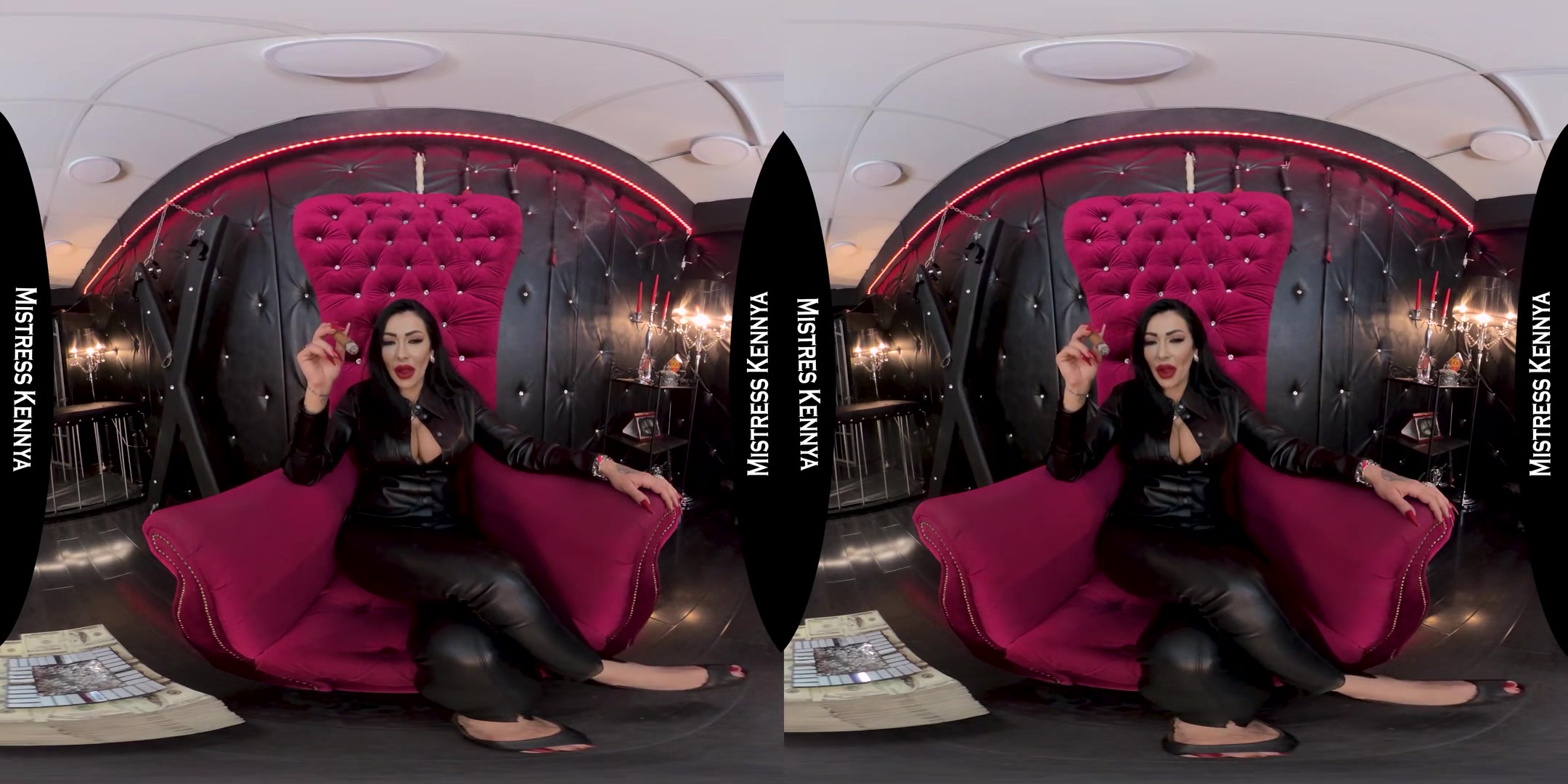 Mistress Kennya - SPH Verbal Humiliation Power Exchange Cigar Smoking Cuckolding - Professional Domme in Charge