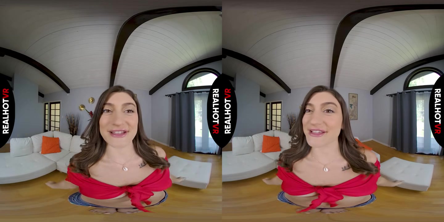 Teen Stepsister Sneaks Inexperienced Stepbro Into Her Bedroom & Teaches Him How To Fuck! - RealHotVR