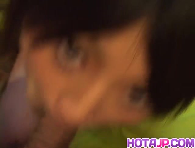 Horny babe Yuran Suzuka gives an amazing blowjob and takes c