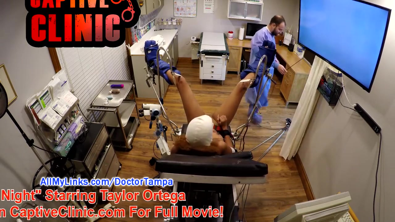 Behind The Scenes From Taylor Ortega Sold For Science, Not Ready & Knocks Over Camera, Film At Captivecliniccom
