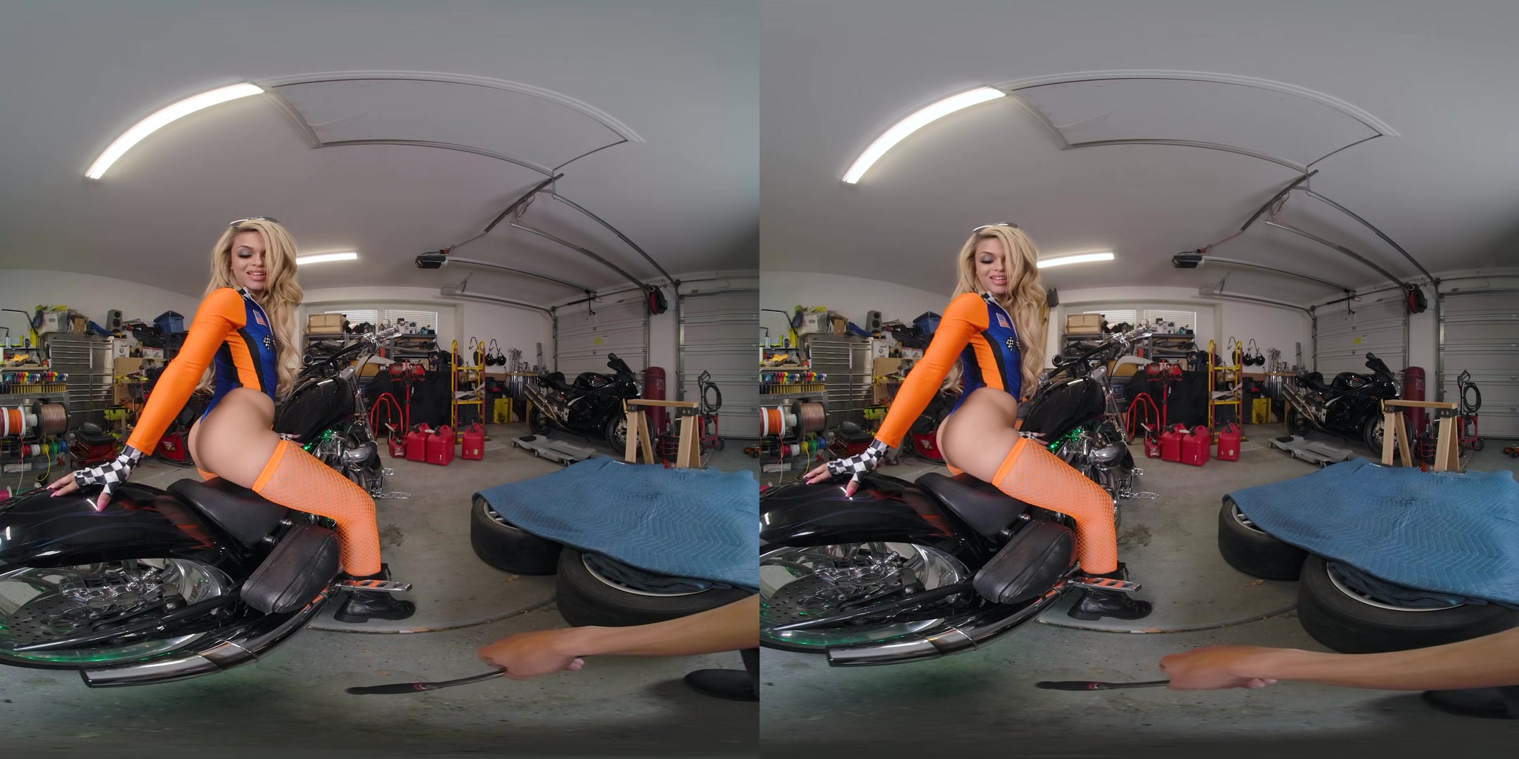 Hot Ass Biker Girl