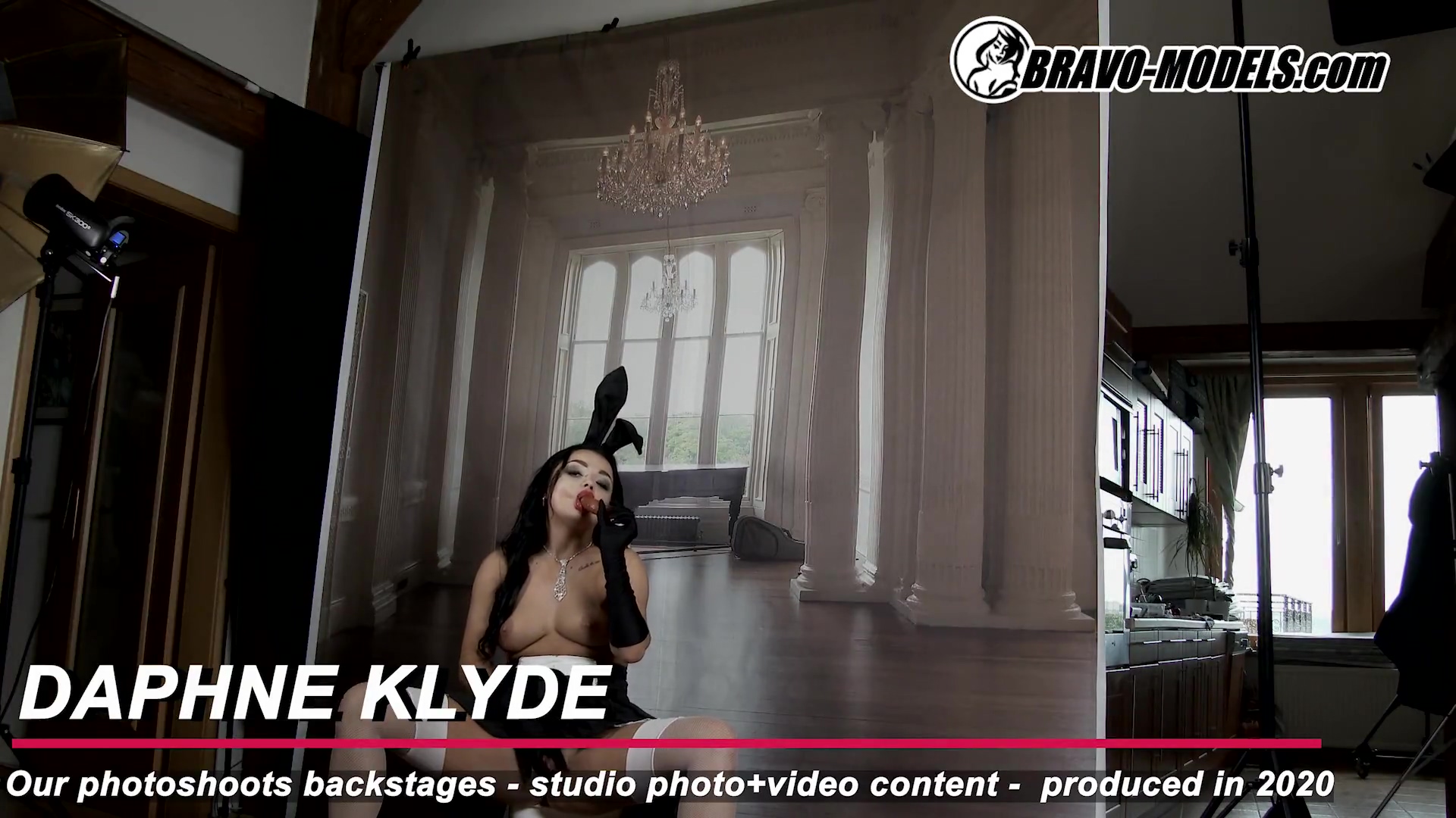 Daphne Klyde In 388 - Backstage From Photoshoot With Pornstar Theme Cosplay Warriors Girls