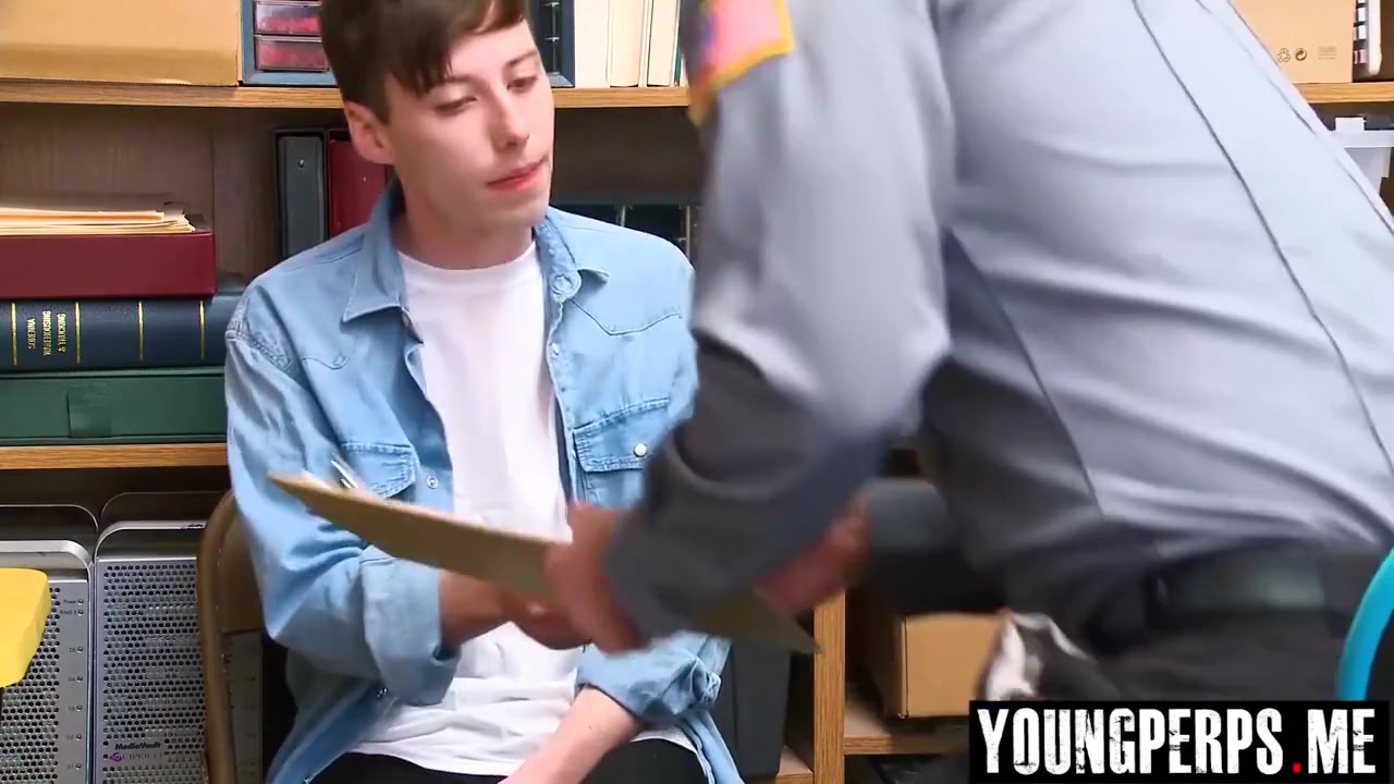 Straight teen 18+ Threatened By Lp Officer And Anal Fucked