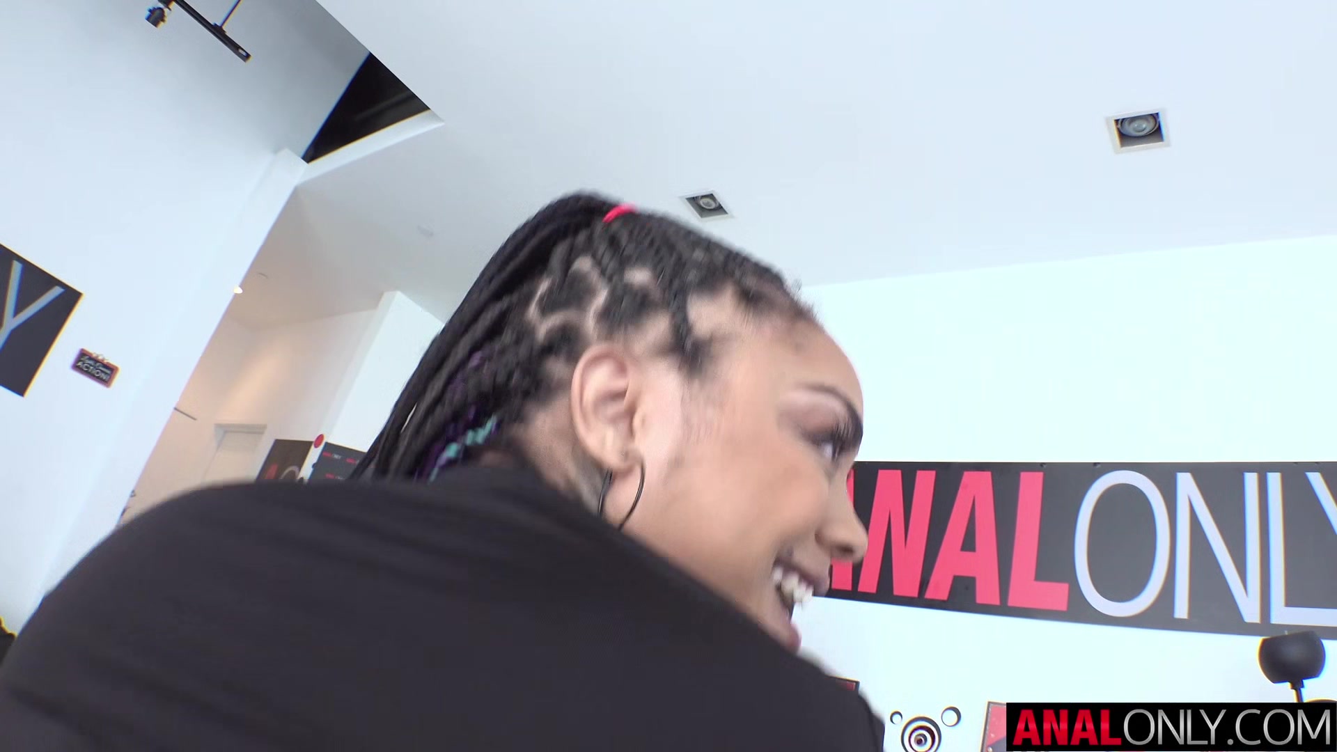 ANAL ONLY Cali Caliente cums from anal