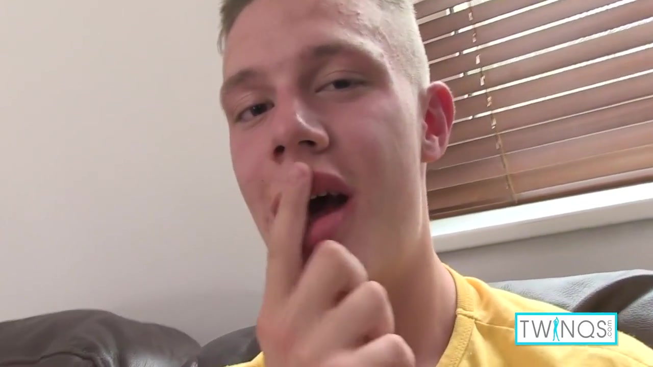 Blonde Twink Cutie Leon N Masturbates And Dildo Bangs His Ass Hole!