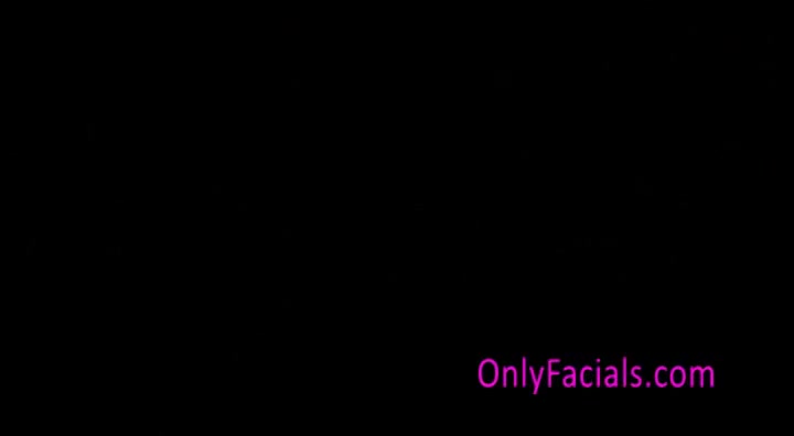 First facial during casting for extremely shy czech teen 18+