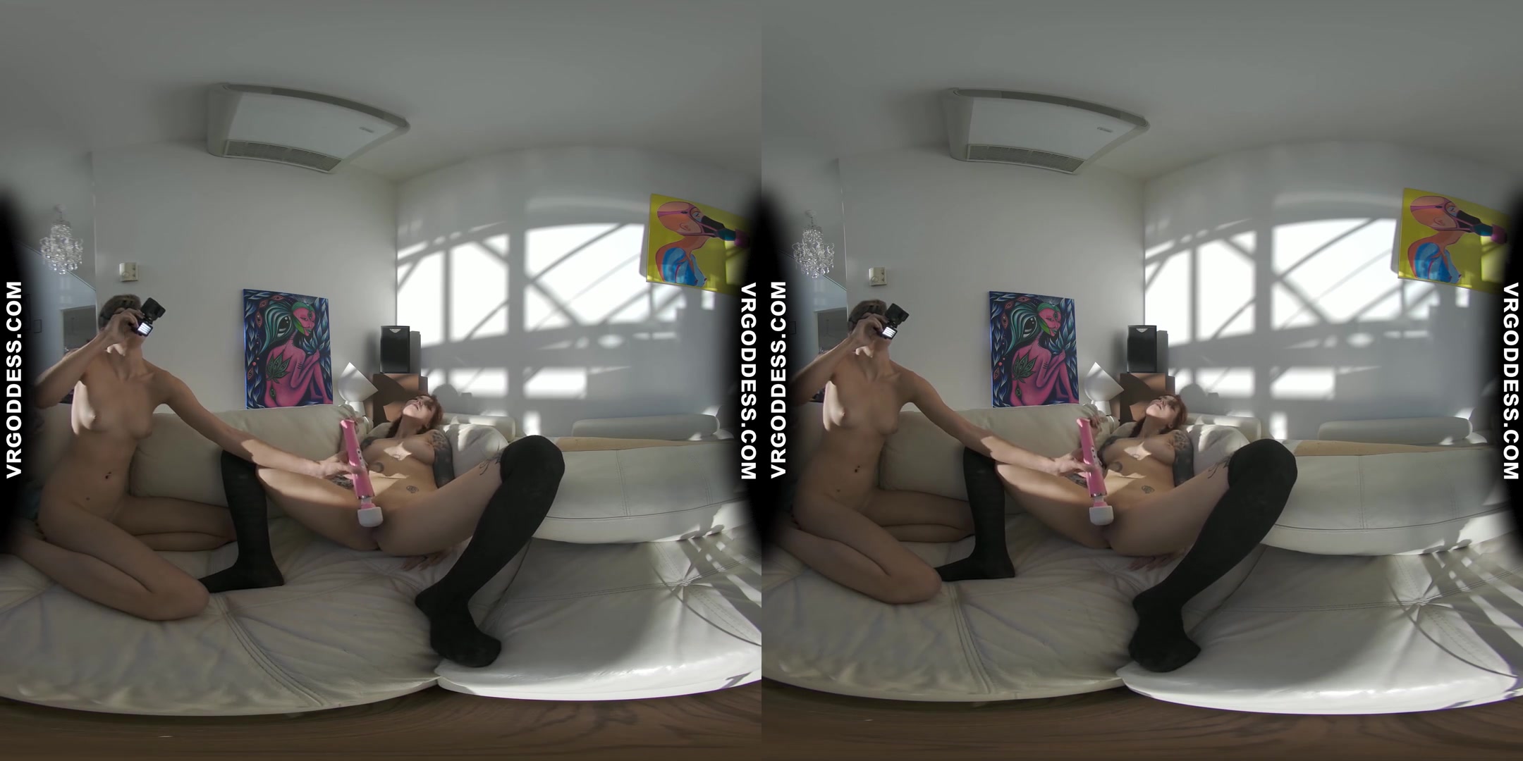 White Casting Couch Private Lesbian Moments Miss Pussycat Giving Cherri Multiple Female Orgasms
