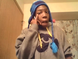 Shawnta maken a lil vid 4 Mr. R-O-B