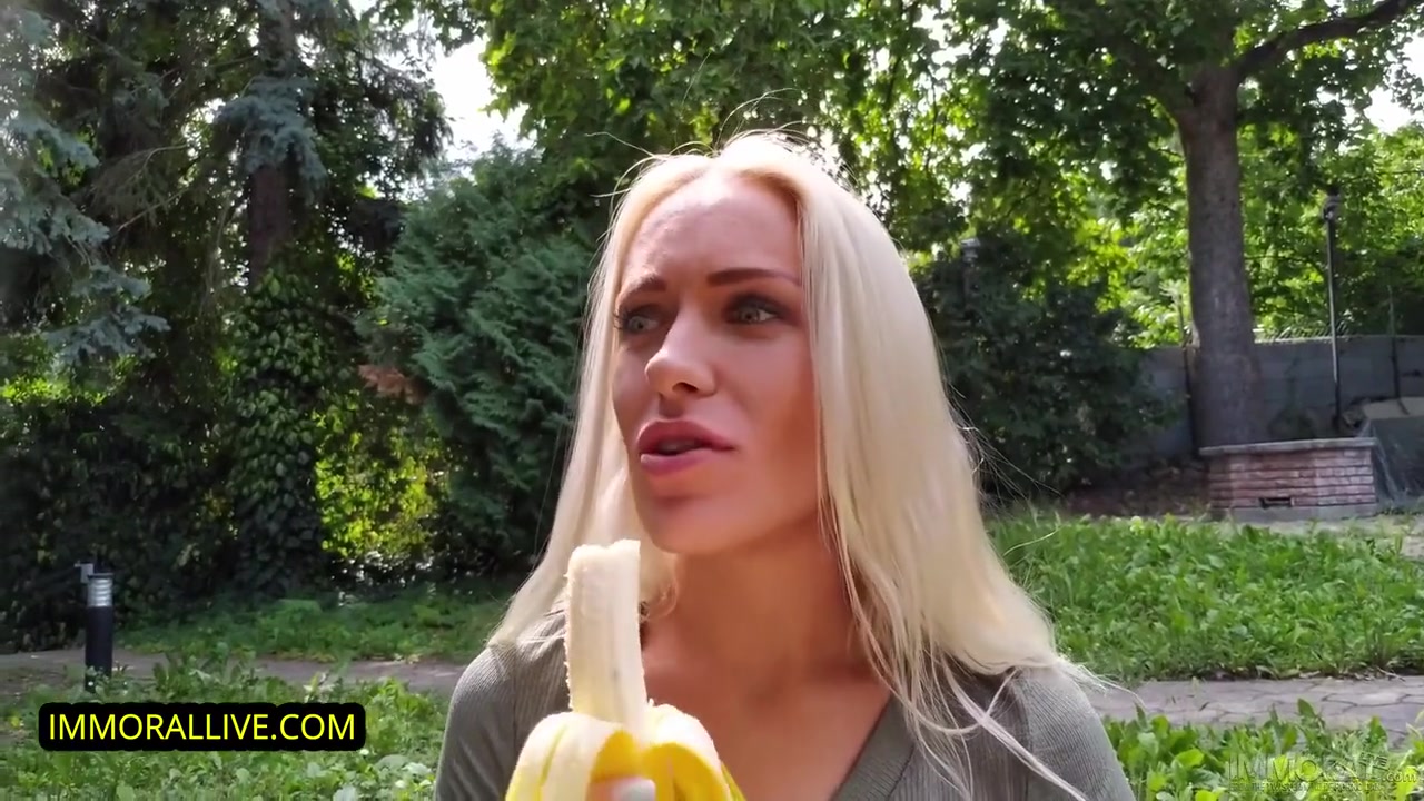 Immoral Live And Angelika Grays In Bitchy Blonde Takes Virginity Of Stepbro