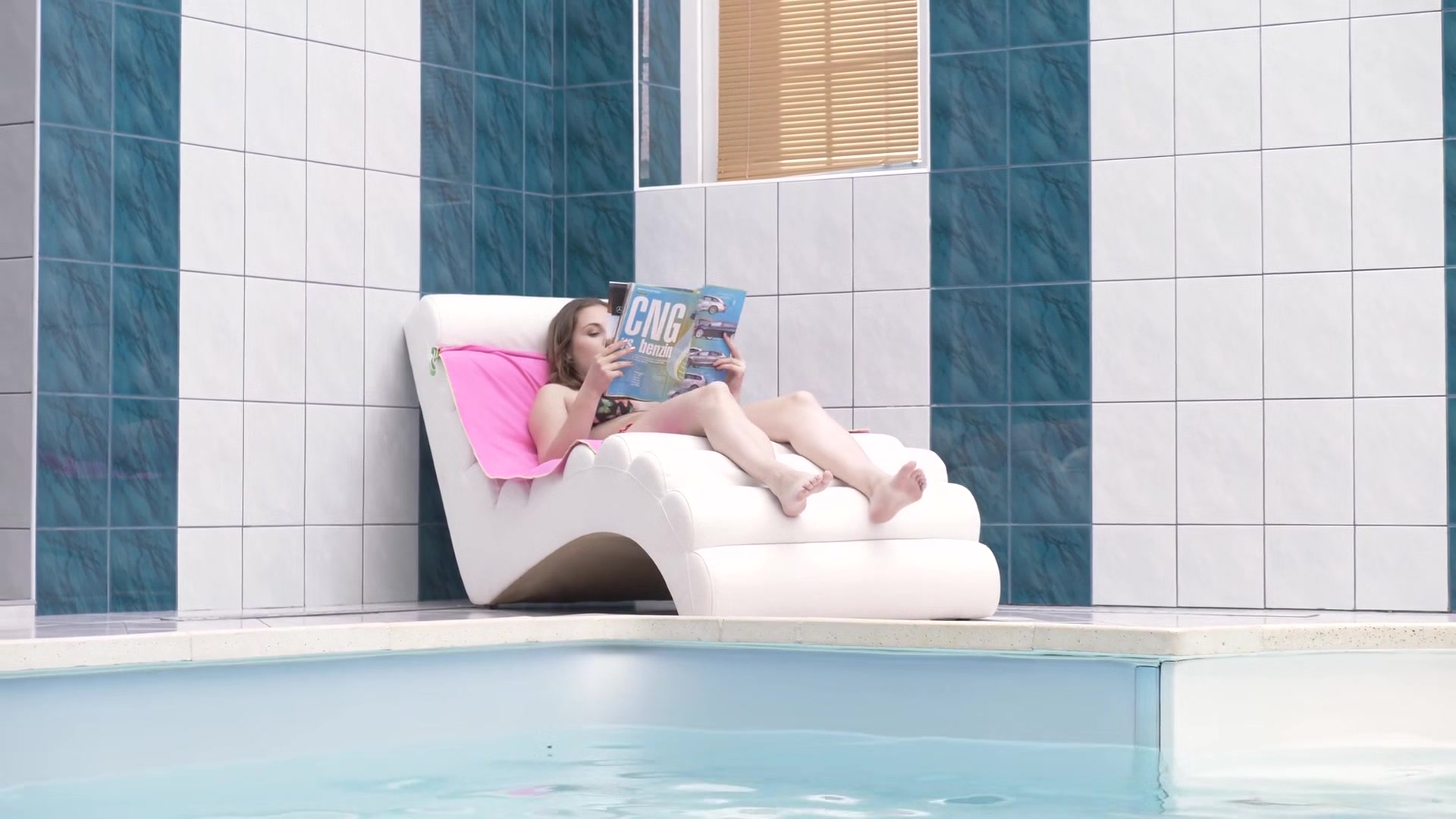 Horny Antonia Sainz Fucks The Poolboy