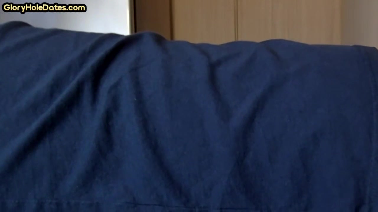 Gloryhole BJ DILF sucks cock and gets fucked in greedy ass