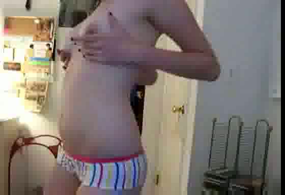 Striped panties