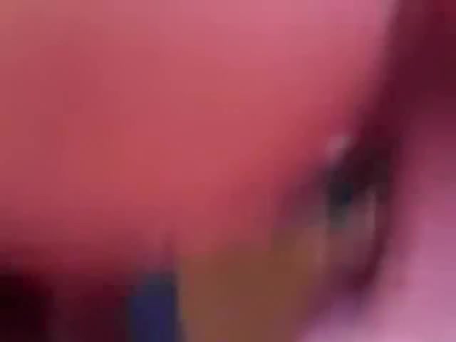She smearing his dick with saliva before drilling her asshole