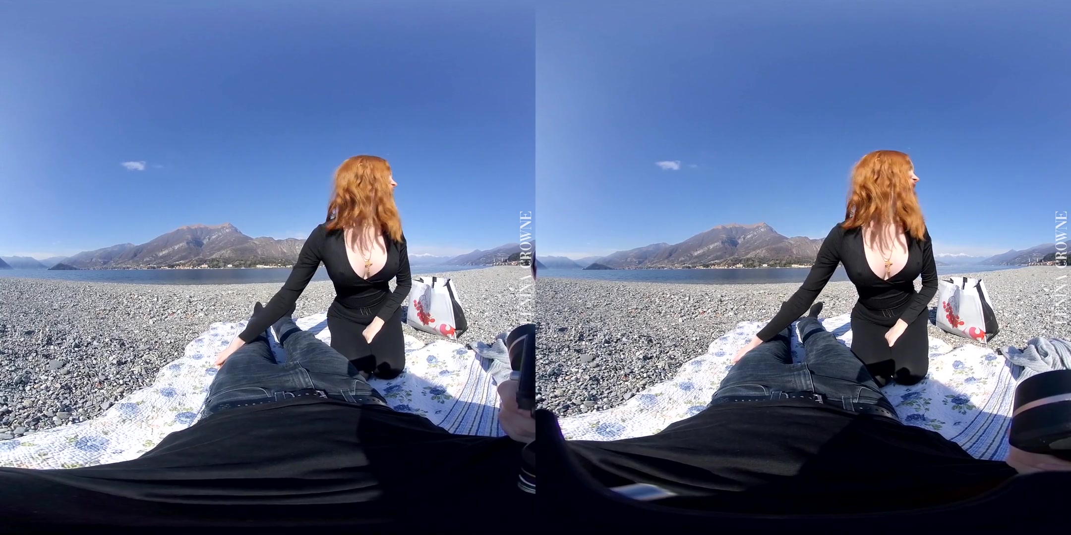 Lakeside Picnic with a Blowjob - SexLikeReal