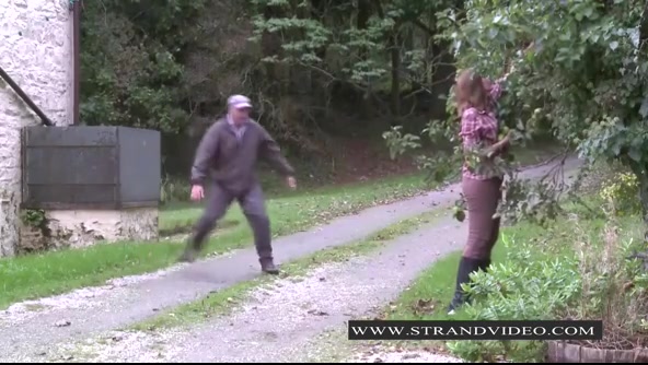 Punished In The Wood Shed