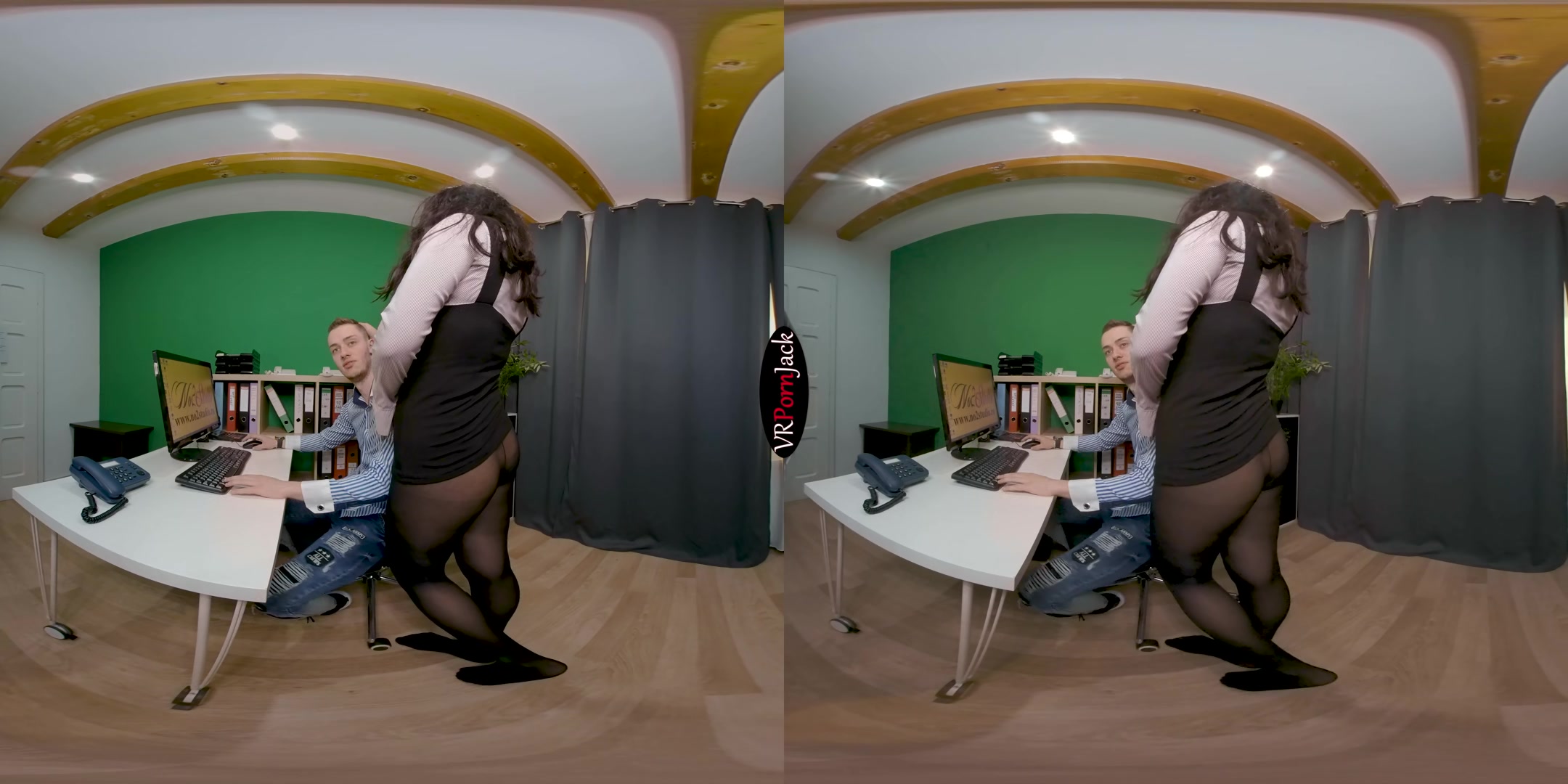 At the Office - Time for a Break - VRpornjack