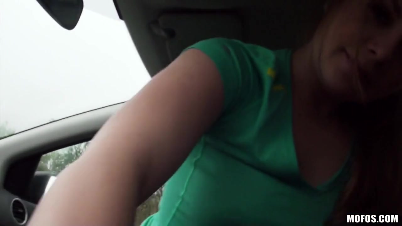 Alessandra Jane in Horny Hitchhiker Sucks Cock - StrandedTeens