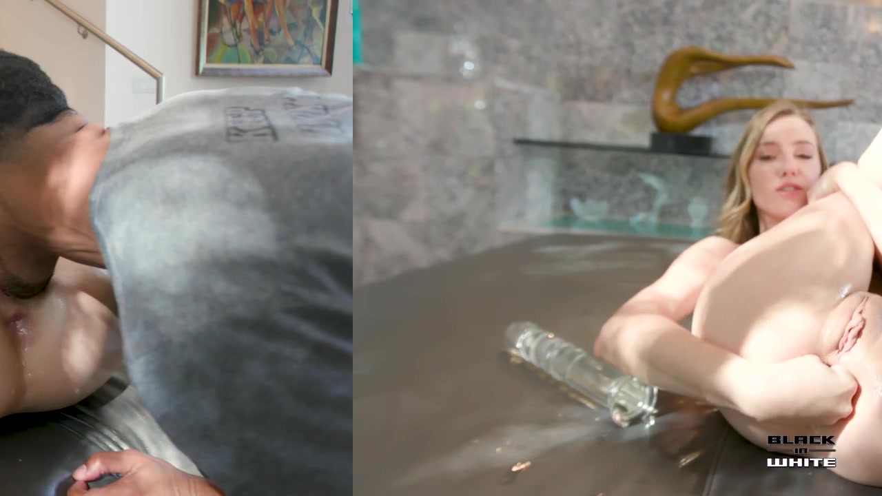 Bored Haley inviting two BBCs to demolish her BIW025 - AnalVids