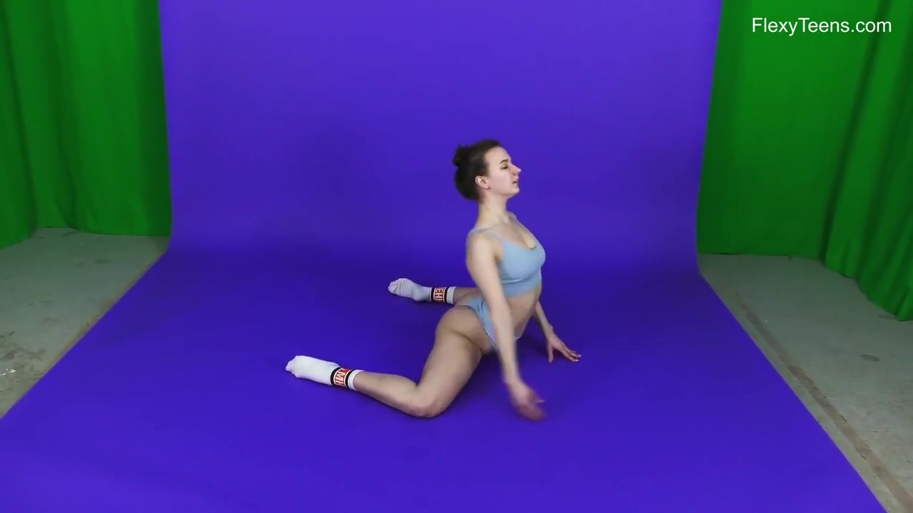 Russian Brunette Big Tits Gymnast Is Out Of This World