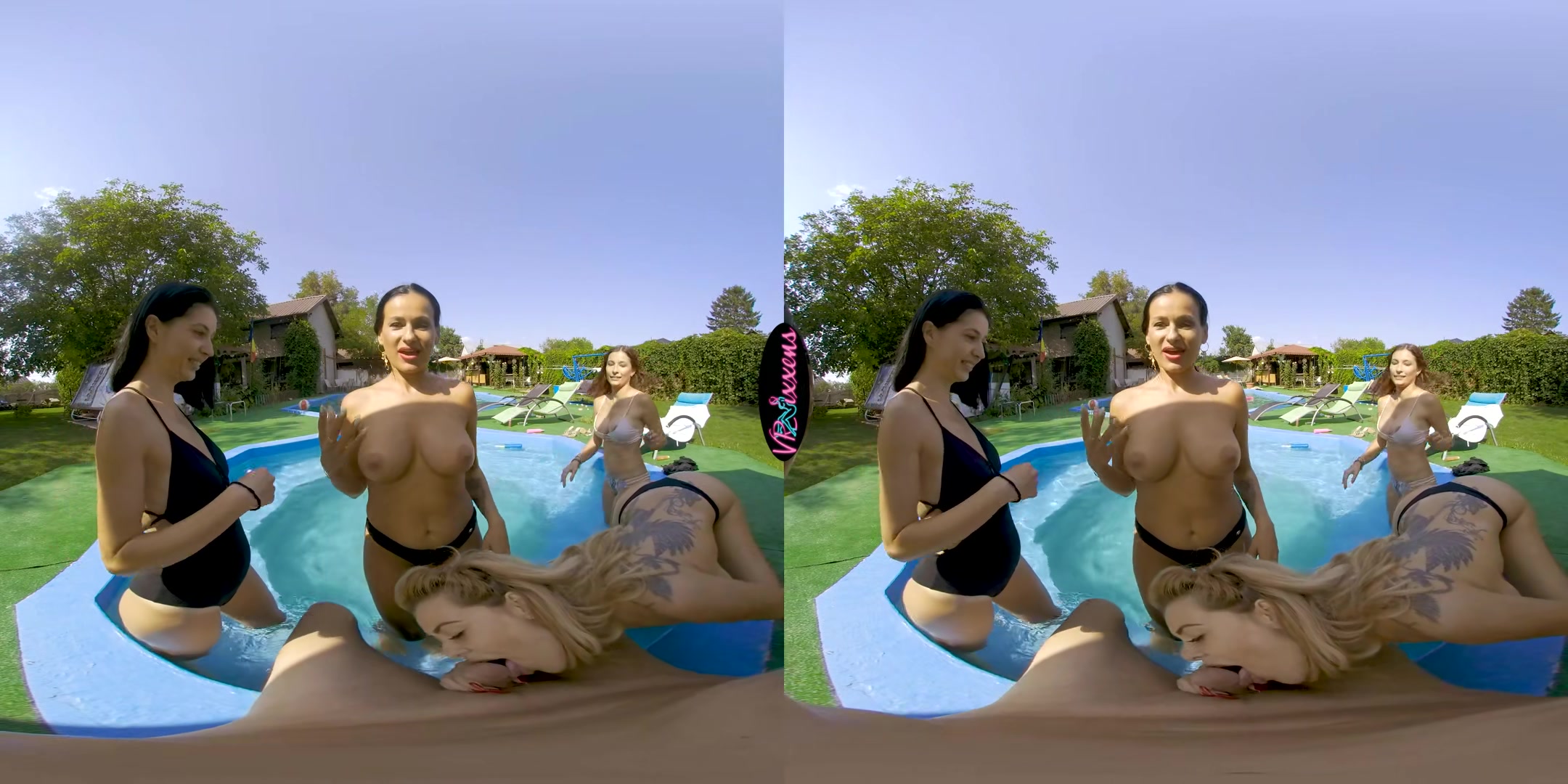 Foursome By The Pool - VRixxens