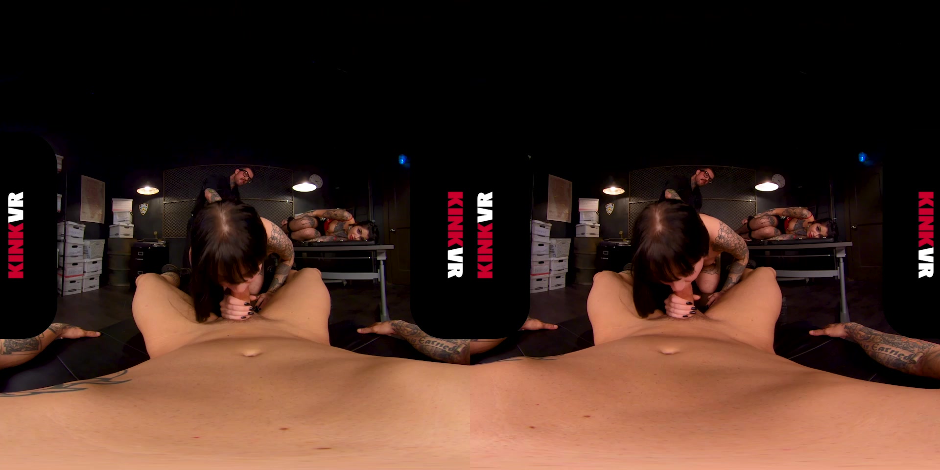 Leigh Raven & Charlotte Sartre in Crushing Convictions I - KinkVR