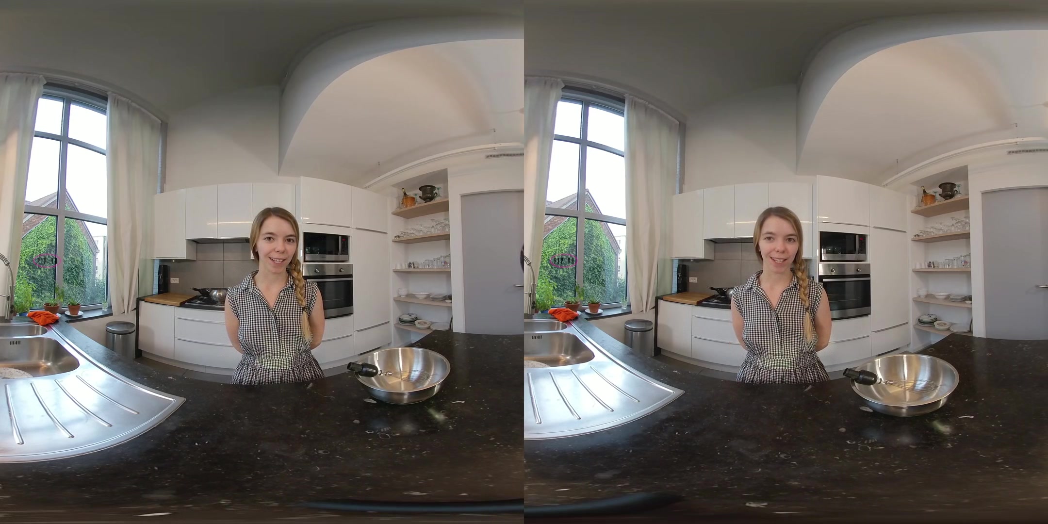 Cooking with Lina - Cute Amateur Solo - PIP VR - SexLikeReal