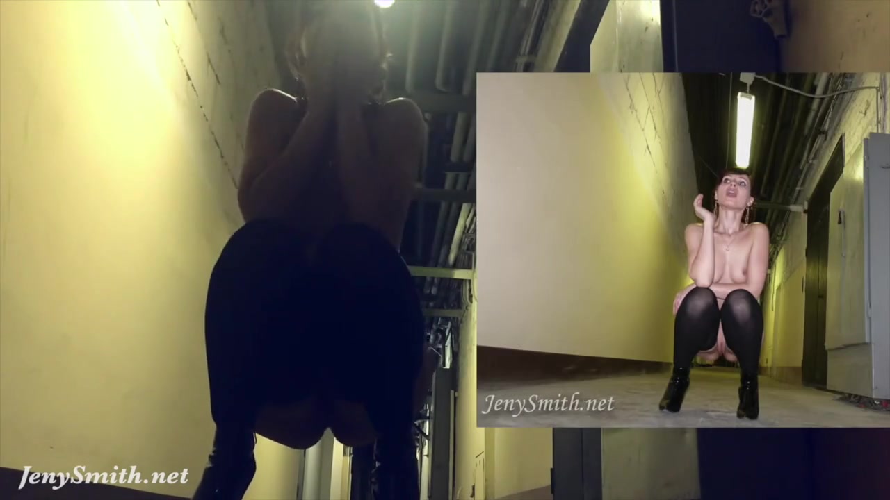 Naked challenge: All alone at factory