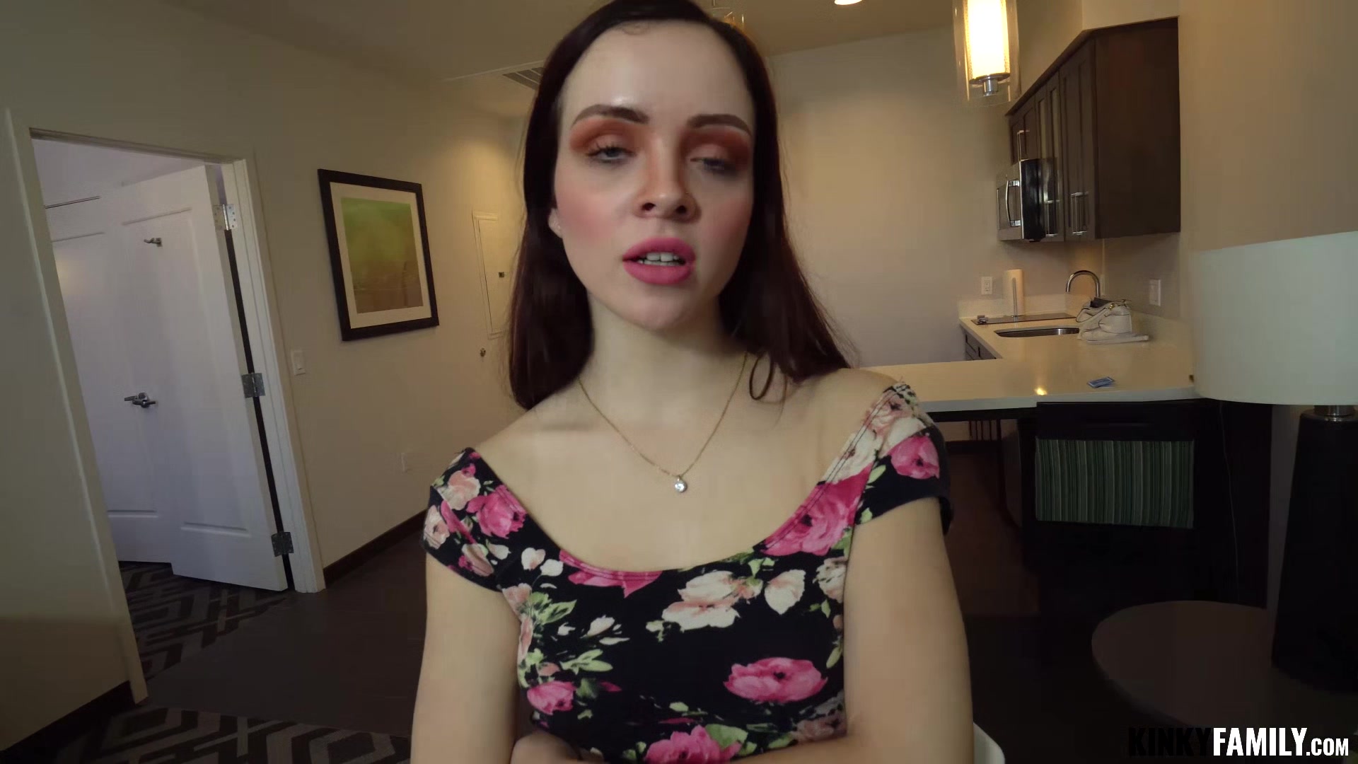 Kinky Family - Aliya Brynn - Spied on stepsis & fucked her