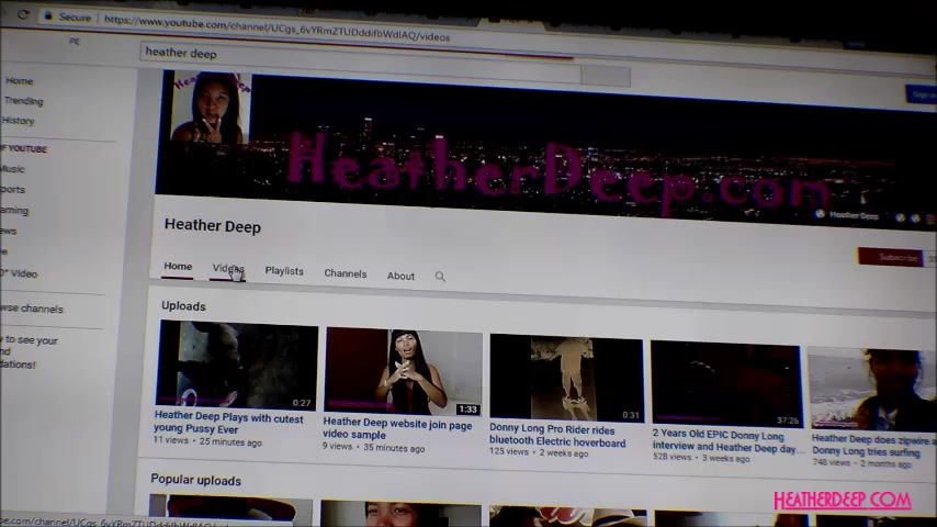 Heather Deep first time roller staking falls many times and gives throatpie cum in throat deepthroating blowjob