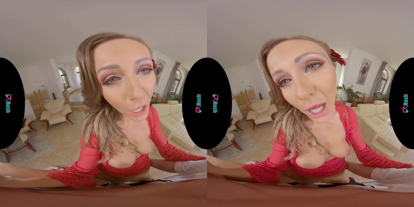 VRHUSH Smoking hot brunette Tina Kay takes your cock in VR