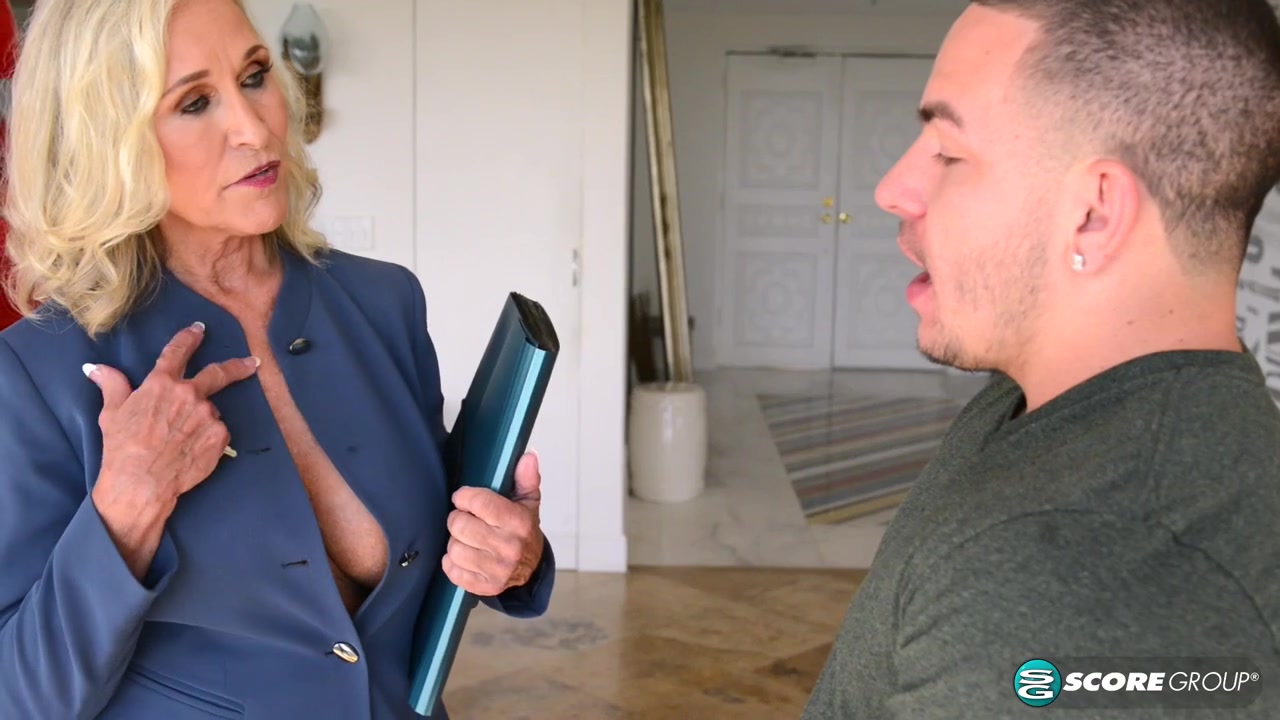 Busty 60Plus realtor Katia fucks 23-year-old client - 60PlusMilfs