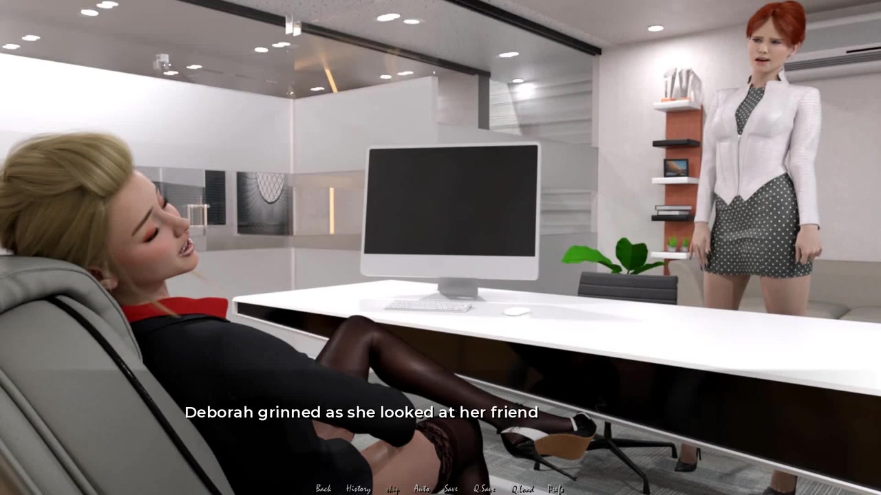 Moving Down Husband Eats His Dominant Wifes Pussy Under Her Desk In The Office Ep44