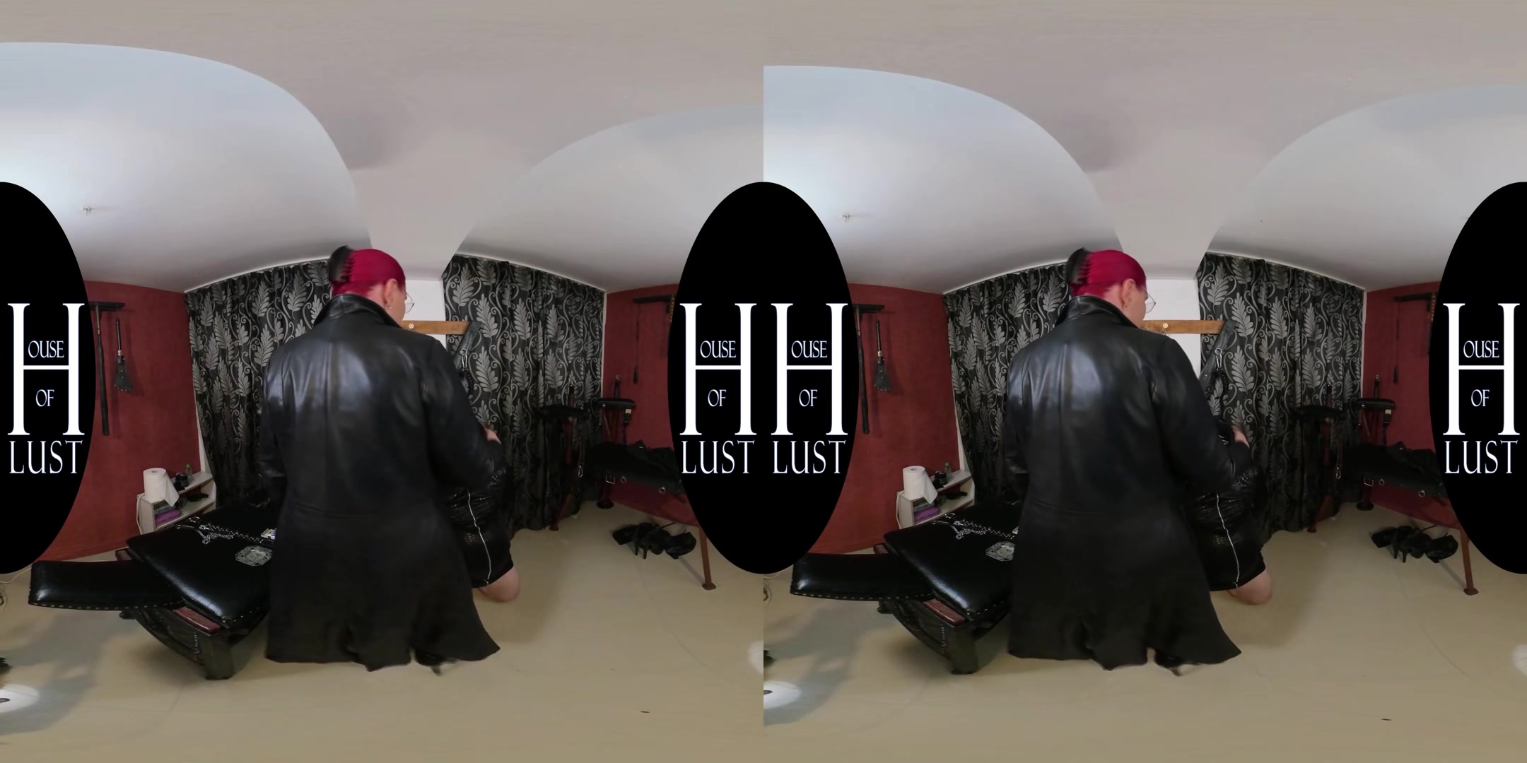 Goddess Andreea - All leather! - VRVids