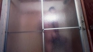 Husband takes a shower teaser