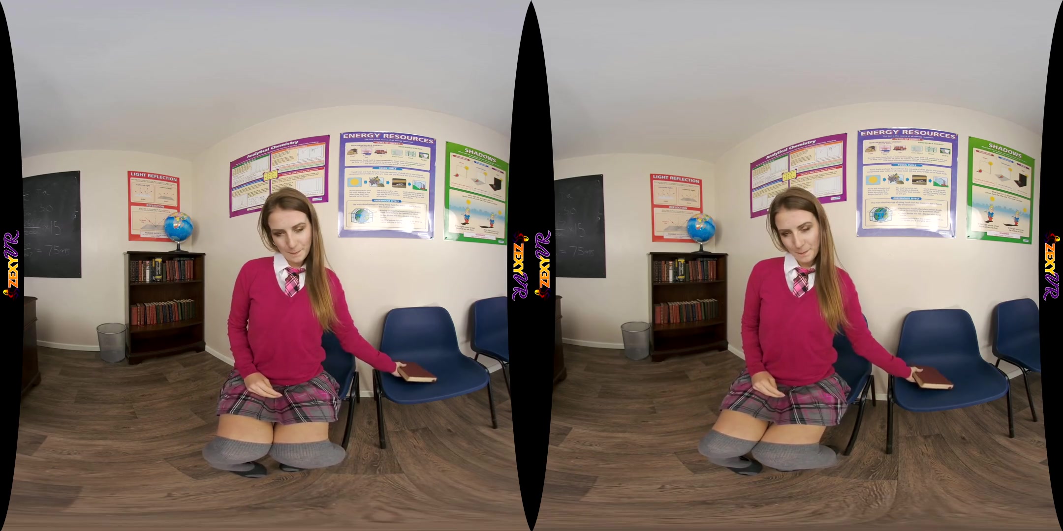 Scarlot Rose in Non Uniform Day - ZexyVR