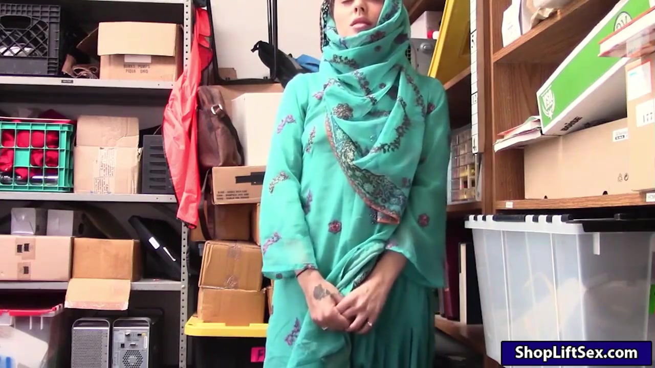 Arab teen 18+ Shoplifter Sucks Off And Banged By Officer