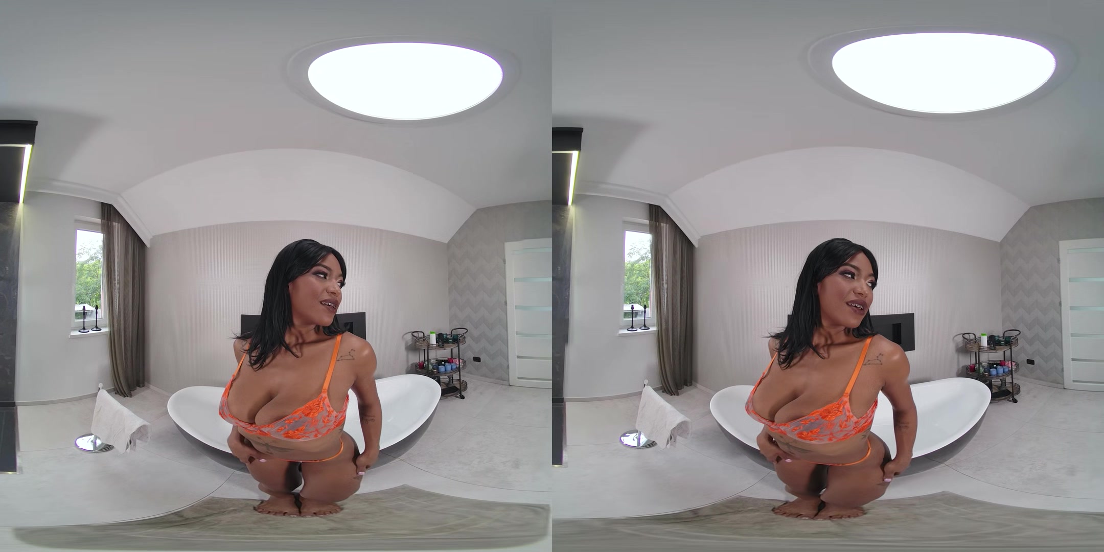 Busty Tina Fire Solid Anal