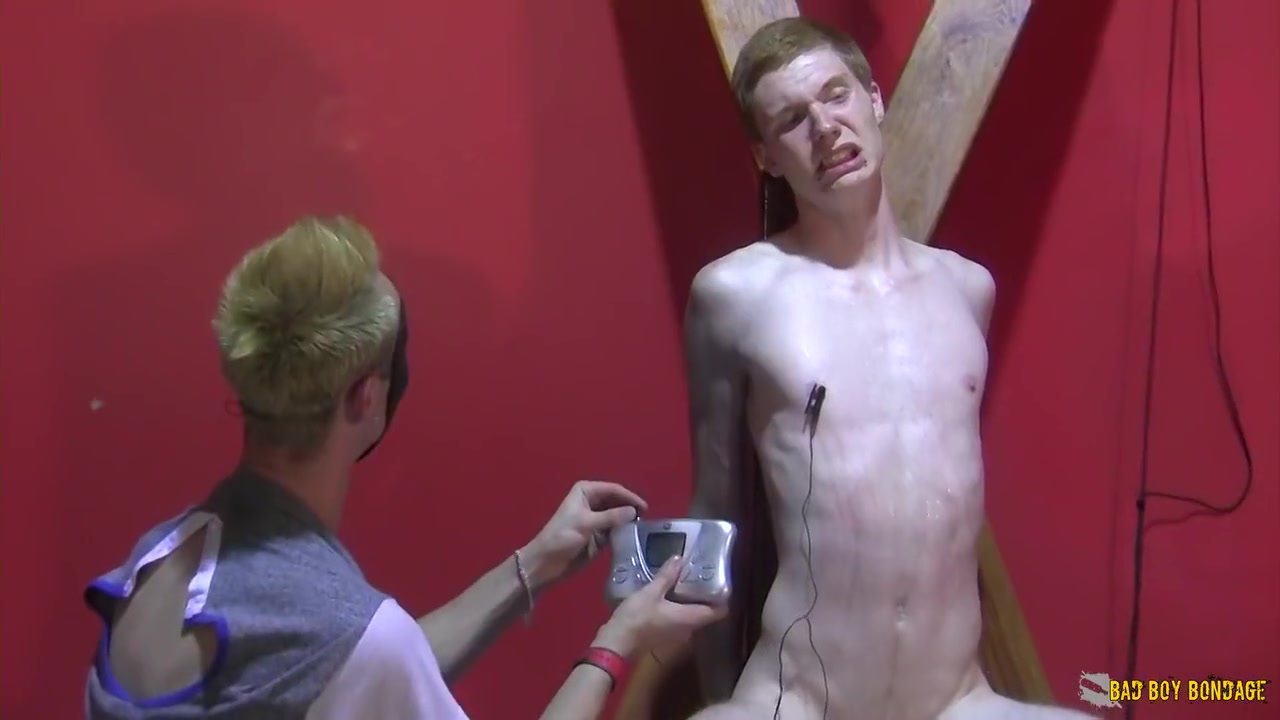 Dom Duo Torments Twink With Flogger And Riding Crop