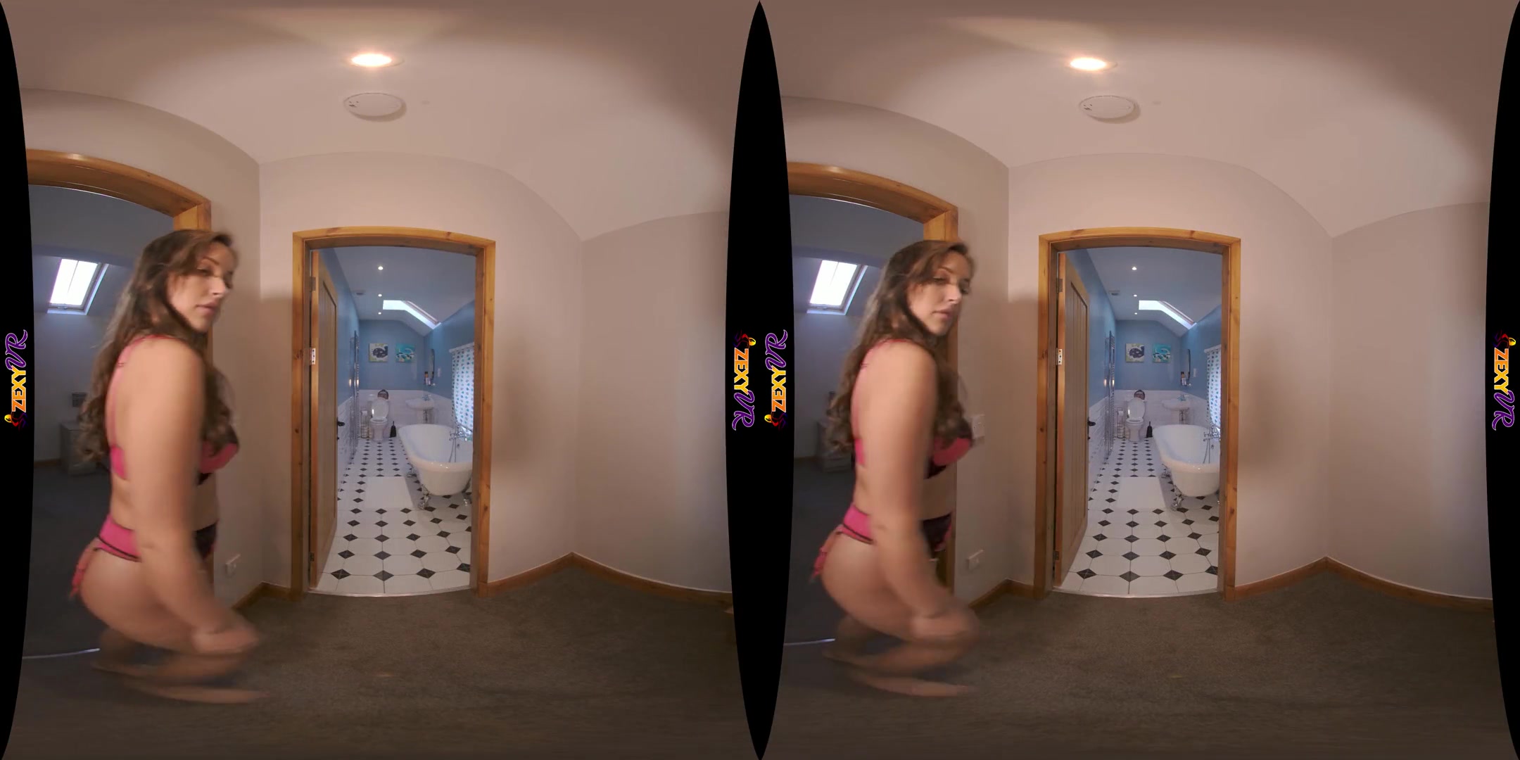 Bathe With Me Pt1 - Babe with Big Tits in the Bathroom