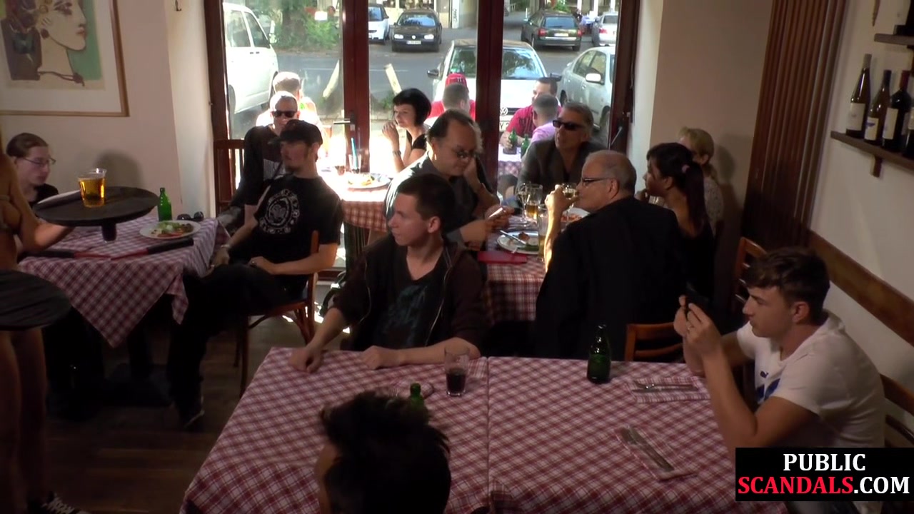 Public sub sucking dom dick in group wit watching