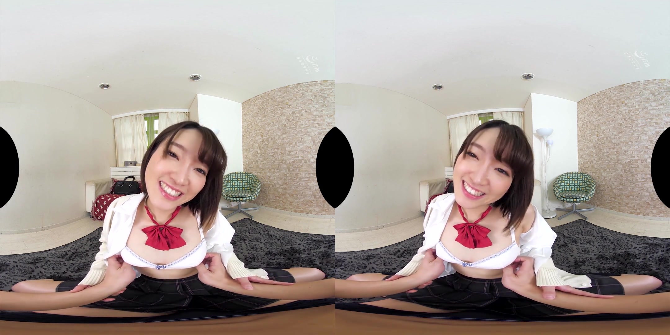 Ameri Hoshi Embarrassing Ameri-chan in her Uniform 1 - SexLikeReal